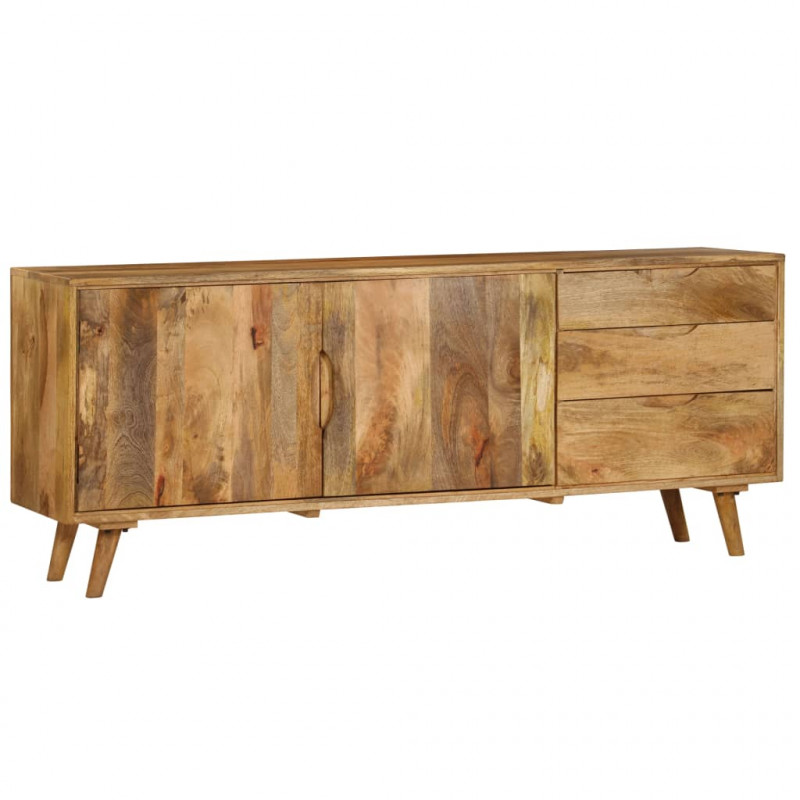 Szafka z litego drewna mango, 170 x 40 x 70 cm