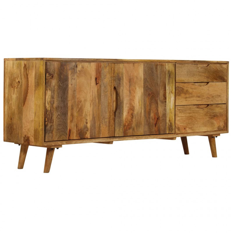 Szafka z litego drewna mango, 170 x 40 x 70 cm