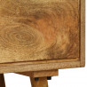 Szafka z litego drewna mango, 170 x 40 x 70 cm