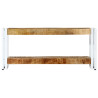 Szafka pod TV, 90x30x40 cm, lite drewno mango