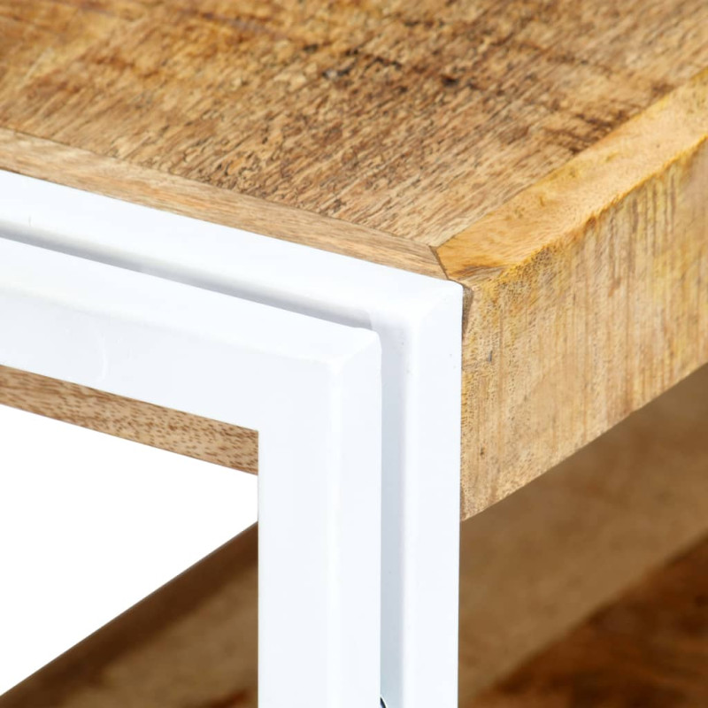 Szafka pod TV, 90x30x40 cm, lite drewno mango