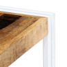 Szafka pod TV, 90x30x40 cm, lite drewno mango