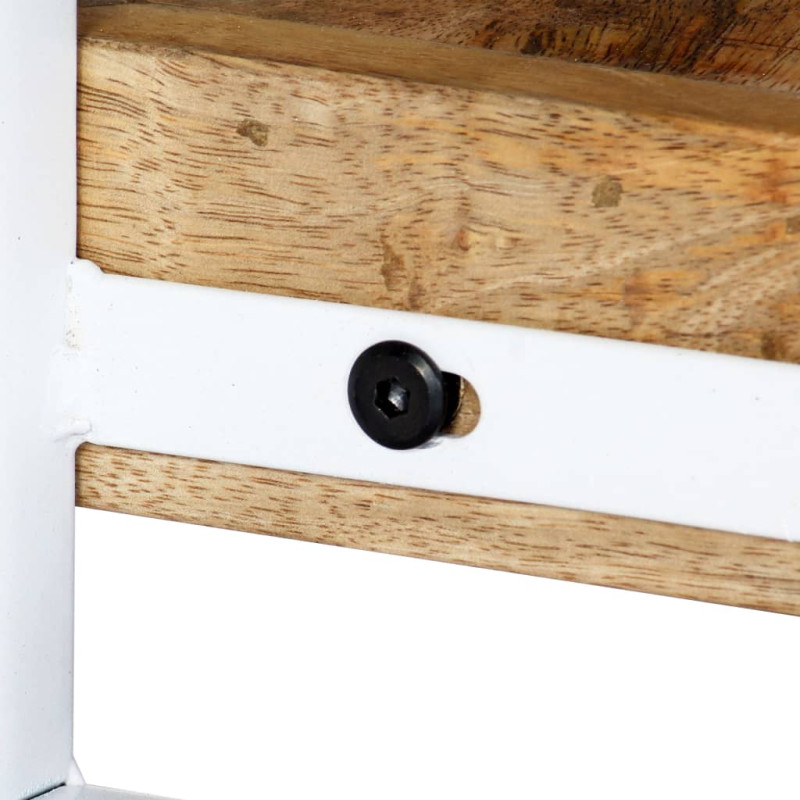 Szafka pod TV, 90x30x40 cm, lite drewno mango