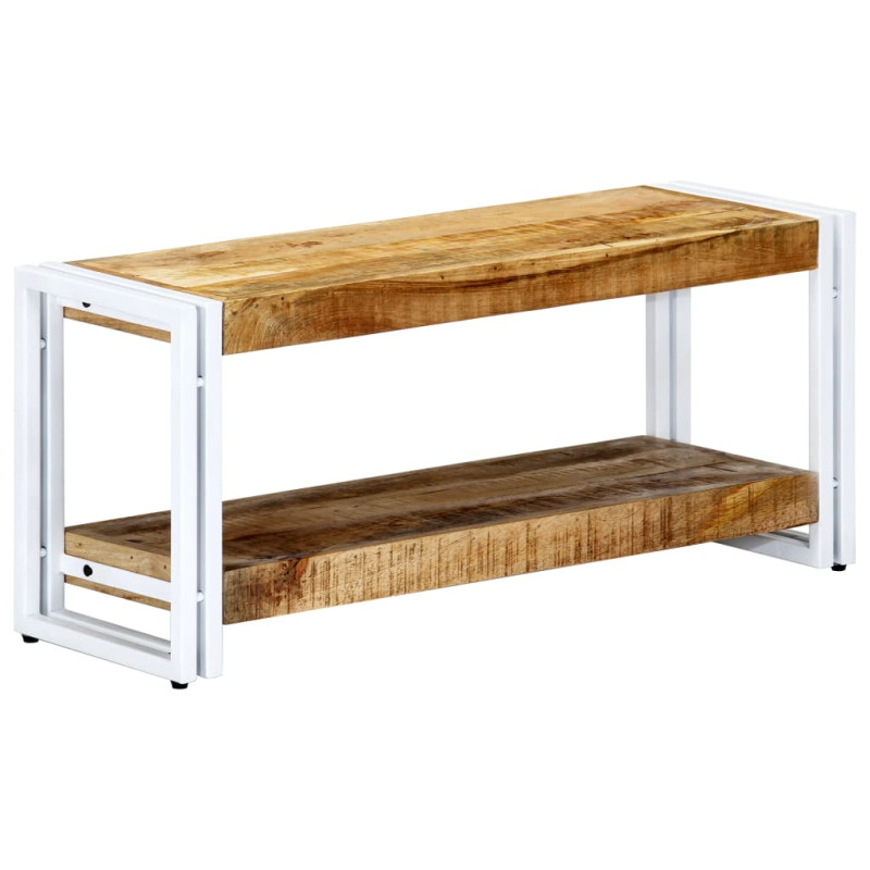 Szafka pod TV, 90x30x40 cm, lite drewno mango
