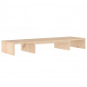 Podstawka na monitor, 80x24x10,5 cm, lite drewno sosnowe
