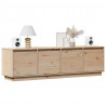 Szafka pod telewizor, 156x37x45 cm, lite drewno sosnowe