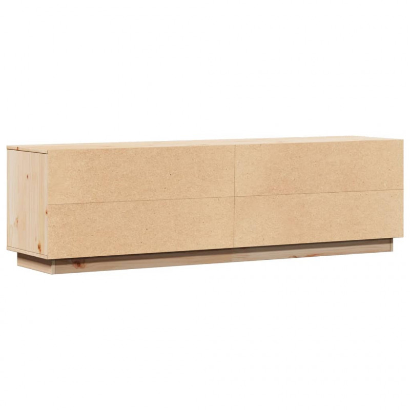 Szafka pod telewizor, 156x37x45 cm, lite drewno sosnowe