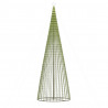Stożkowa choinka z lampek, 1544 niebieskich LED, 500 cm
