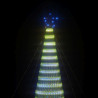 Stożkowa choinka z lampek, 1544 niebieskich LED, 500 cm