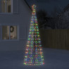 Choinka z lampek, z kołkami, 570 kolorowych LED, 300 cm