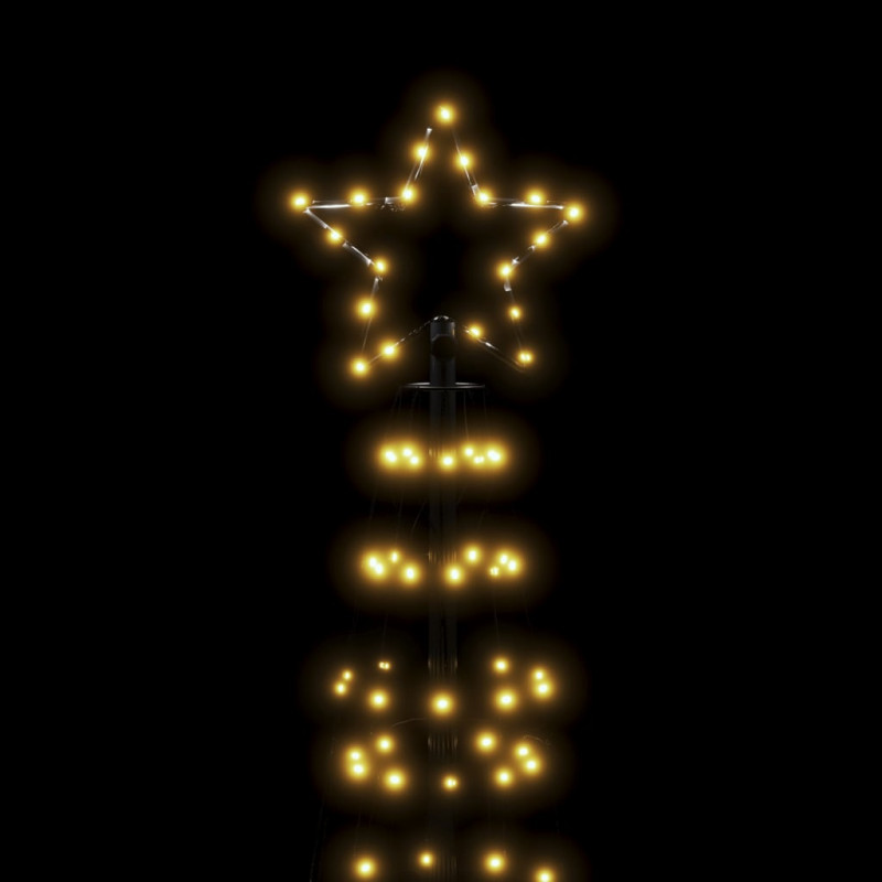 Choinka z lampek, z kołkami, 570 ciepłych białych LED, 300 cm