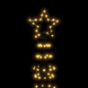 Choinka z lampek, z kołkami, 570 ciepłych białych LED, 300 cm