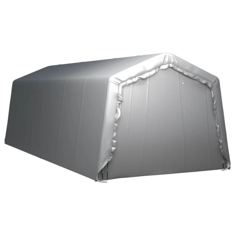 Namiot magazynowy, 300 x 750 cm, stal, szary
