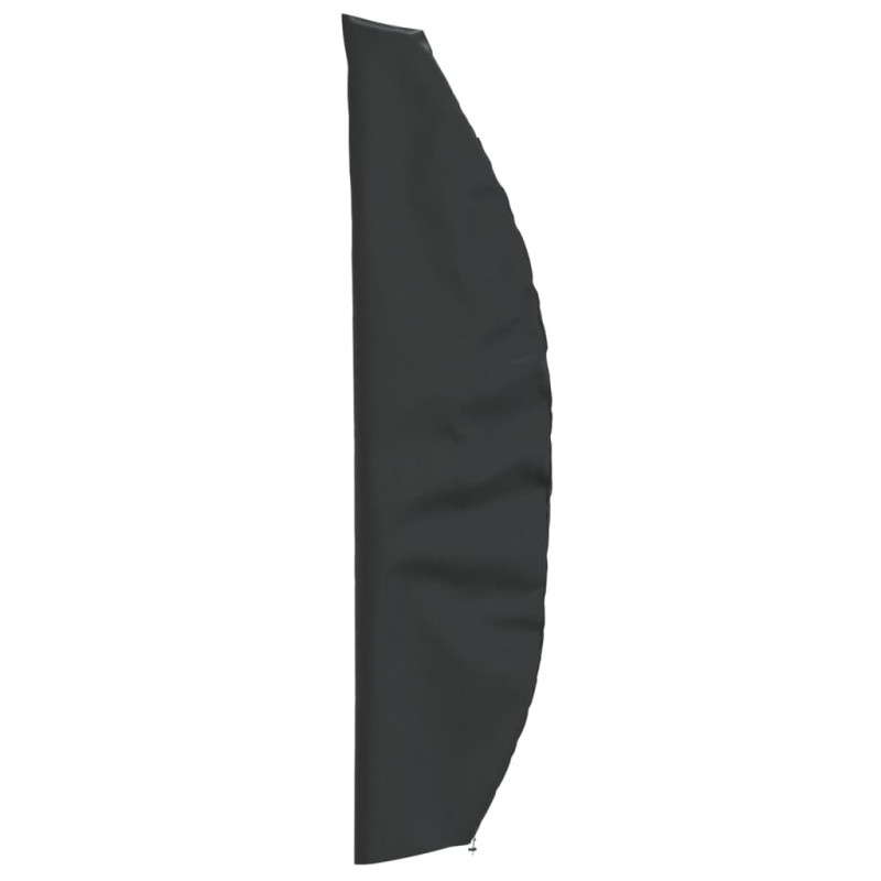 Pokrowiec na parasol ogrodowy, czarny, 280x30/81/45 cm, 420D