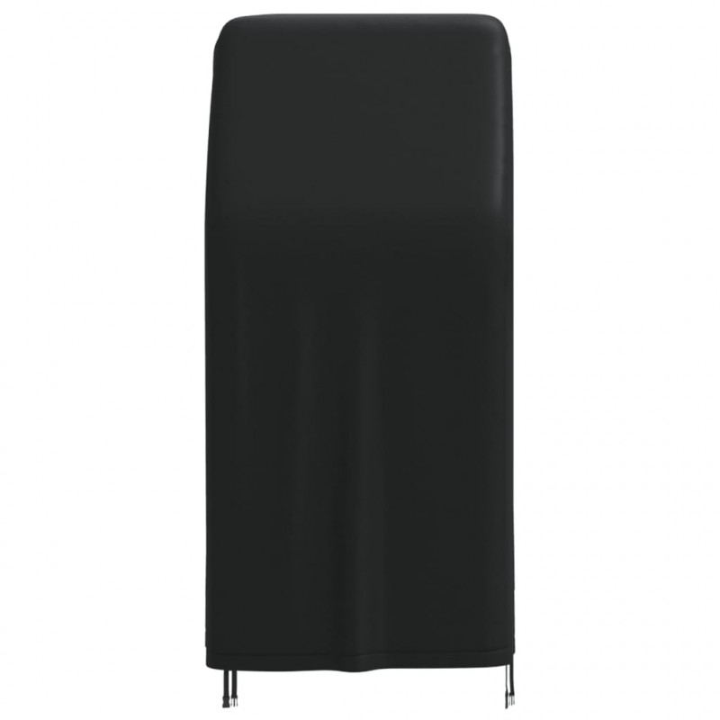 Pokrowce na grill ogrodowy, 2 szt., 162x61x122 cm, Oxford 420D