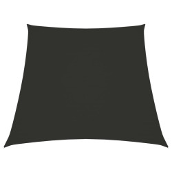 Żagiel ogrodowy, tkanina Oxford, trapezowy, 3/5x4 m, antracyt