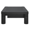 Podstawka pod monitor, czarna, 43x30,5x13 cm