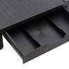 Podstawka pod monitor, czarna, 43x30,5x13 cm