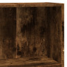 Regał, przydymiony dąb, 80x24x76 cm, materiał drewnopochodny