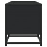 Szafka pod TV, czarna, 240x35x41 cm, materiał drewnopochodny