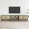 Szafka pod TV, dąb sonoma, 210x35x41cm, materiał drewnopochodny