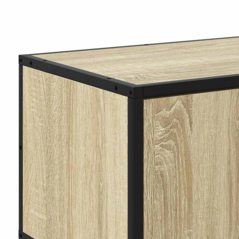 Szafka pod TV, dąb sonoma, 210x35x41cm, materiał drewnopochodny