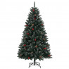 Sztuczna choinka, 300 lampek LED, 210 cm