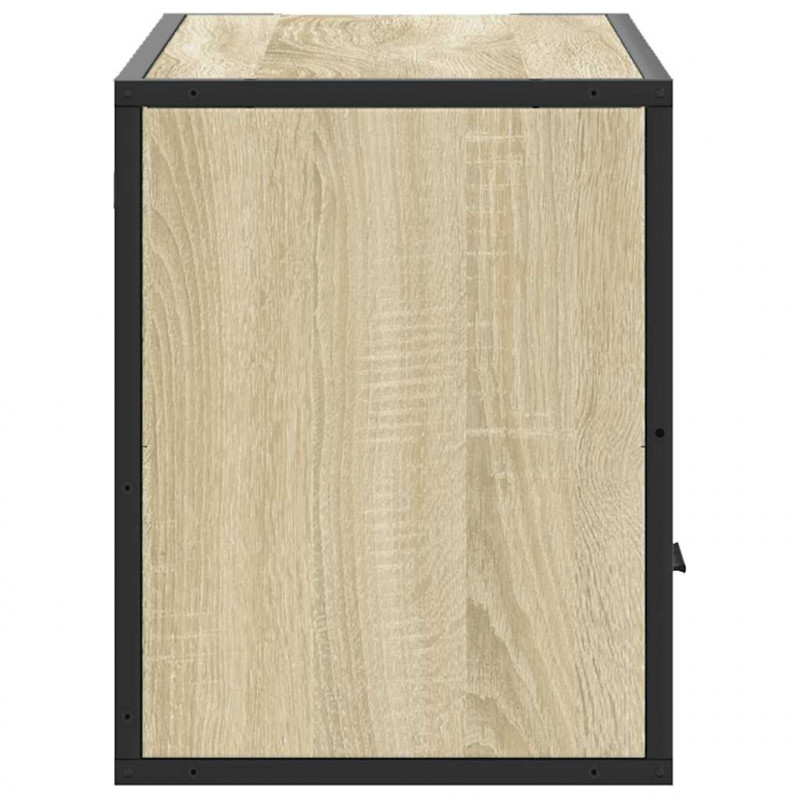 Szafka pod telewizor, dąb sonoma, 80x31x39,5 cm