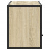 Szafka pod telewizor, dąb sonoma, 80x31x39,5 cm