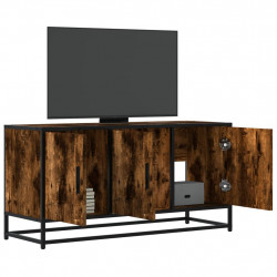 Szafka pod telewizor, przydymiony dąb, 100x35x50 cm