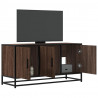 Szafka pod TV, brązowy dąb, 100x35x50 cm