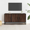 Szafka pod TV, brązowy dąb, 100x35x50 cm