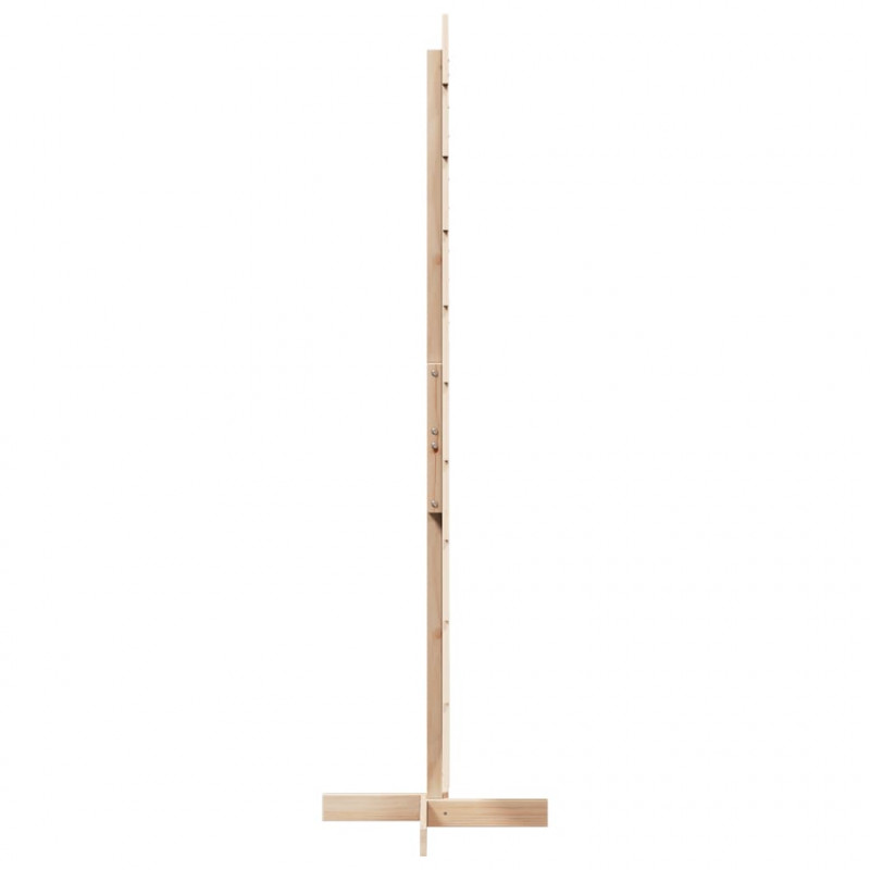 Drewniana choinka do udekorowania, 180 cm, lite drewno sosnowe