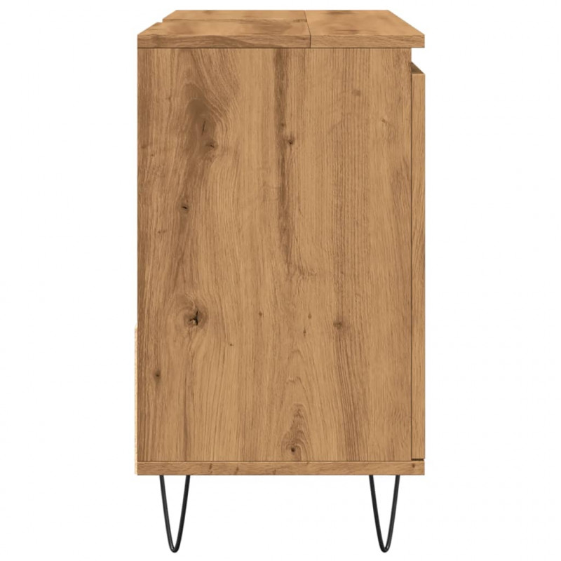 Szafka pod umywalkę, dąb artisan, 65x33x60 cm