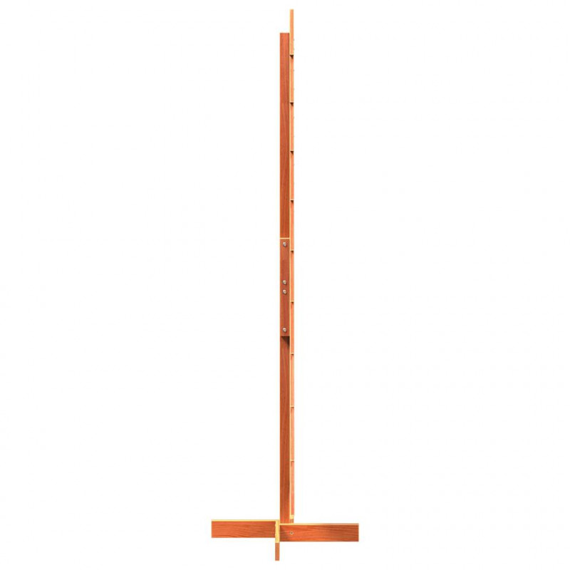 Drewniana choinka do udekorowania, brązowa, 180 cm, sosnowa