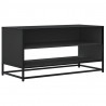 Szafka pod TV, czarna, 91x40x46 cm, materiał drewnopochodny