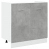 Szafka pod zlew, szarość betonu, 80x46x81,5 cm
