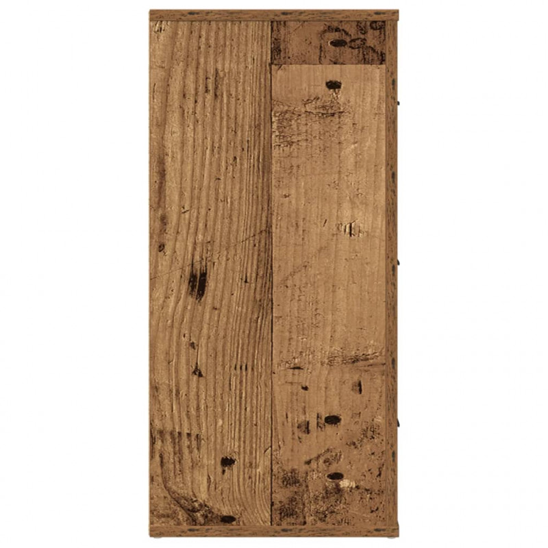Szafka, stare drewno, 80x33x70 cm, materiał drewnopochodny