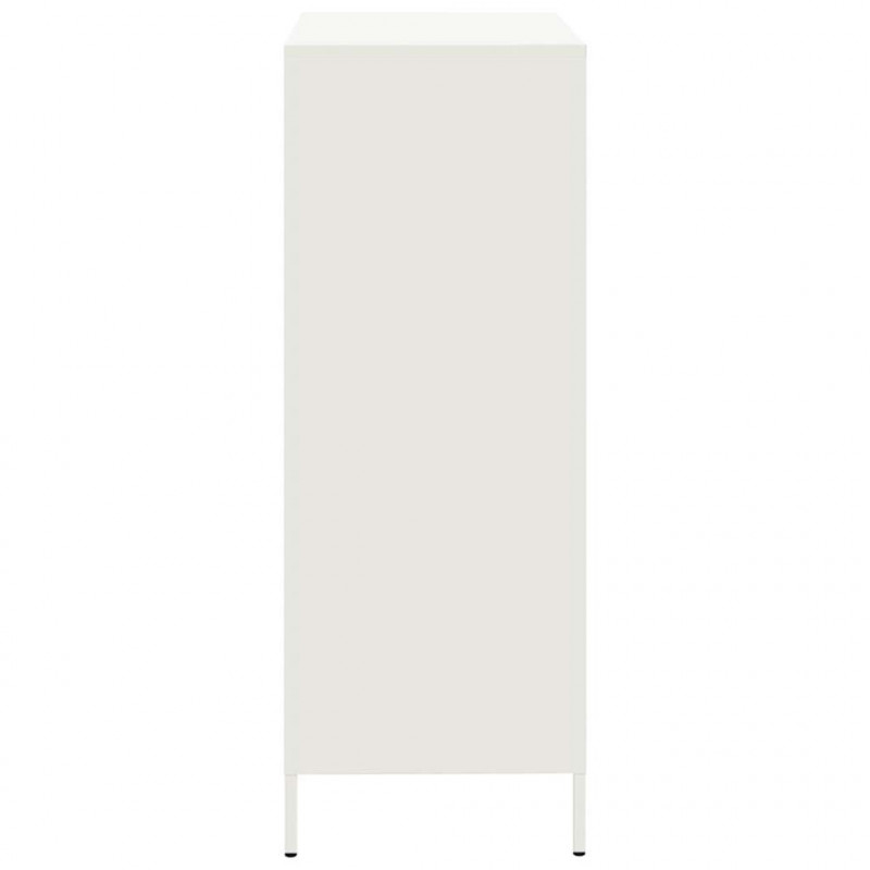 Szafka, biała, 68x39x101,5 cm, stal