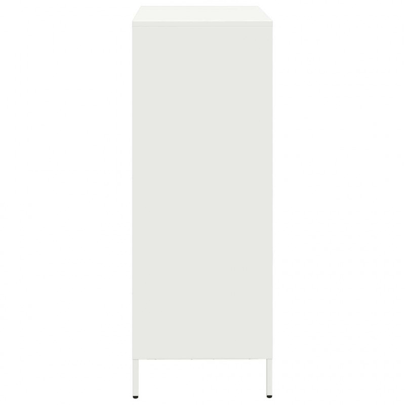 Szafka, biała, 39x35x103,5 cm, stal