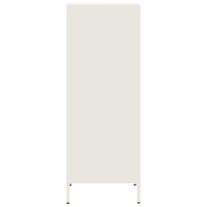 Szafka, biała, 35x39x103,5 cm, stal