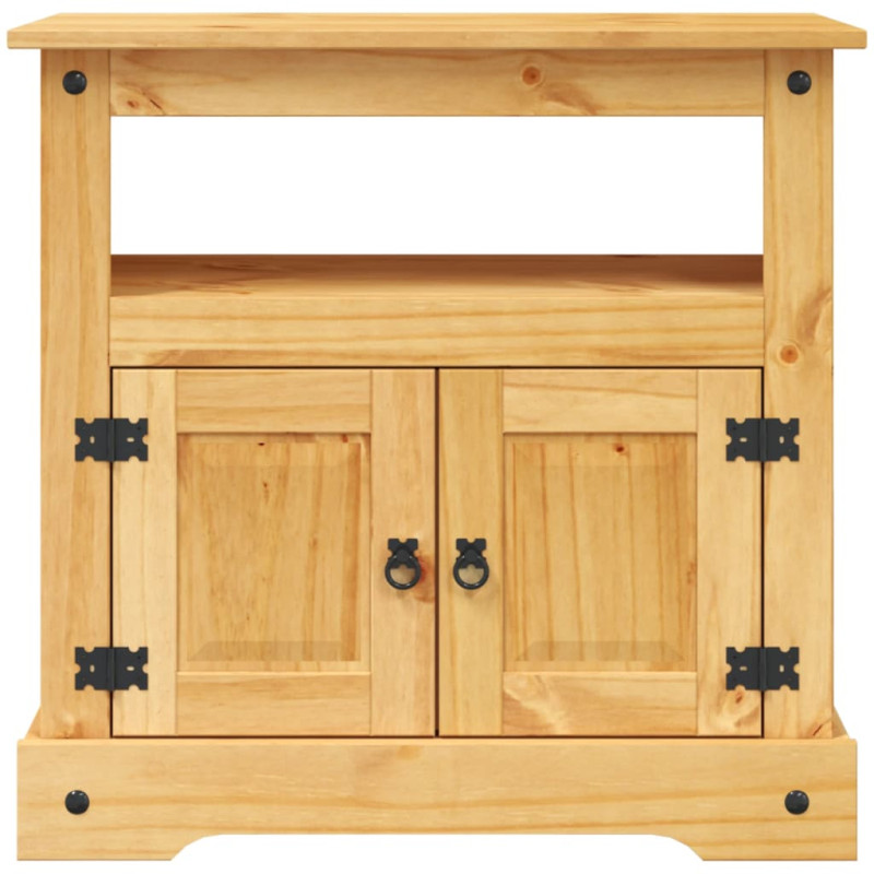 Szafka TV w meksykańskim stylu Corona, sosna, 80x43x78 cm