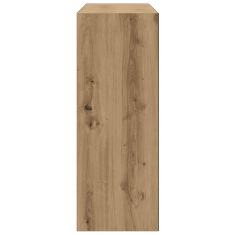 Stolik konsolowy, dąb artisan, 78x30x80 cm