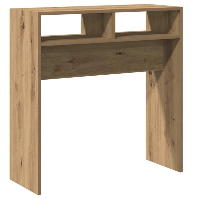 Stolik konsolowy, dąb artisan, 78x30x80 cm