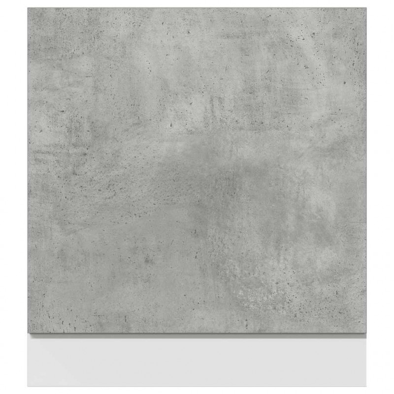 Panel do zabudowy zmywarki, szarość betonu, 60x1,5x67cm,