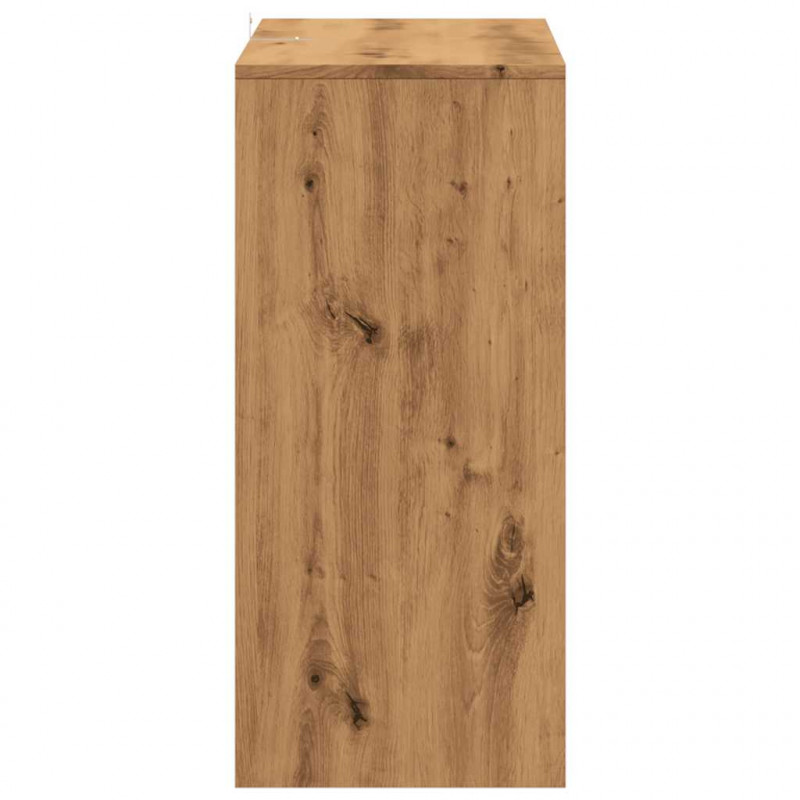 Stolik konsolowy, dąb artisan, 100x35x76,5 cm