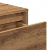 Stolik konsolowy, dąb artisan, 100x35x76,5 cm