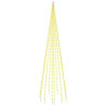 Choinka do montażu na maszcie, 310 ciepłych białych LED, 300 cm