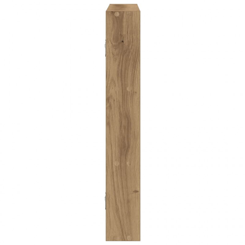 Półka ścienna, dąb artisan, 43x9x60 cm, materiał drewnopochodny