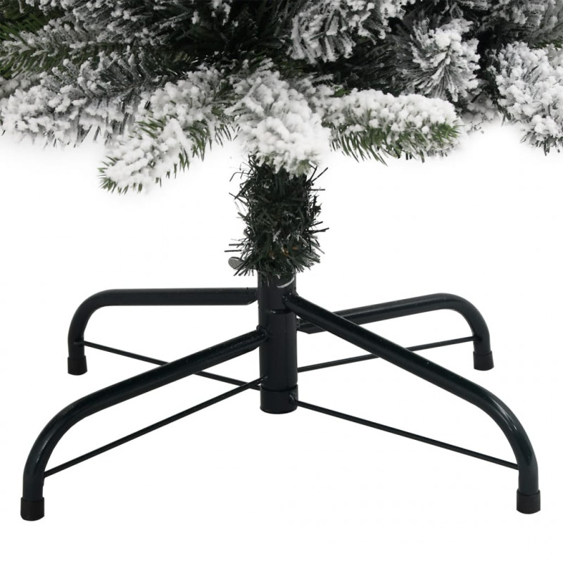 Sztuczna choinka, ośnieżona, 150 lampek LED, 120 cm